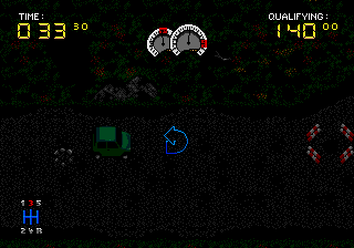 Power Drive screenshot 5 for Sega Game Gear